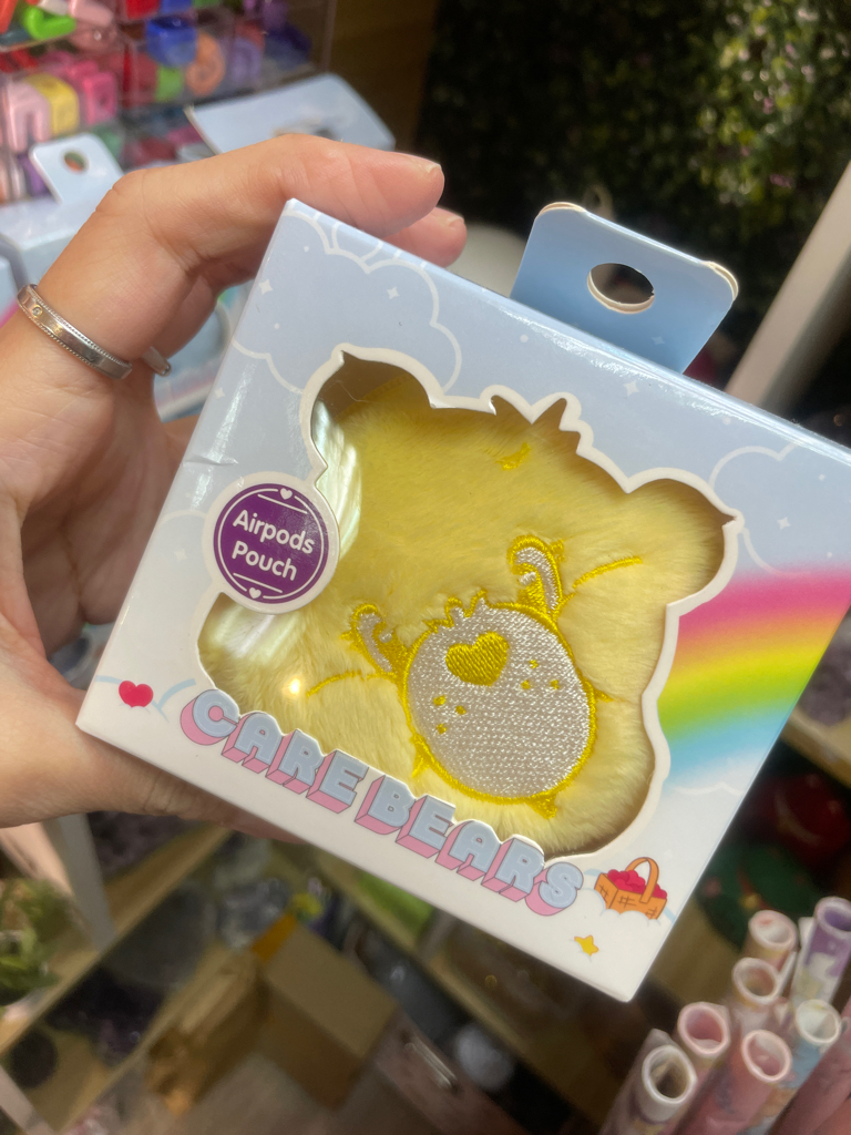 減價品🌈可愛 Care Bears 毛絨鑰匙扣AirPods pouch