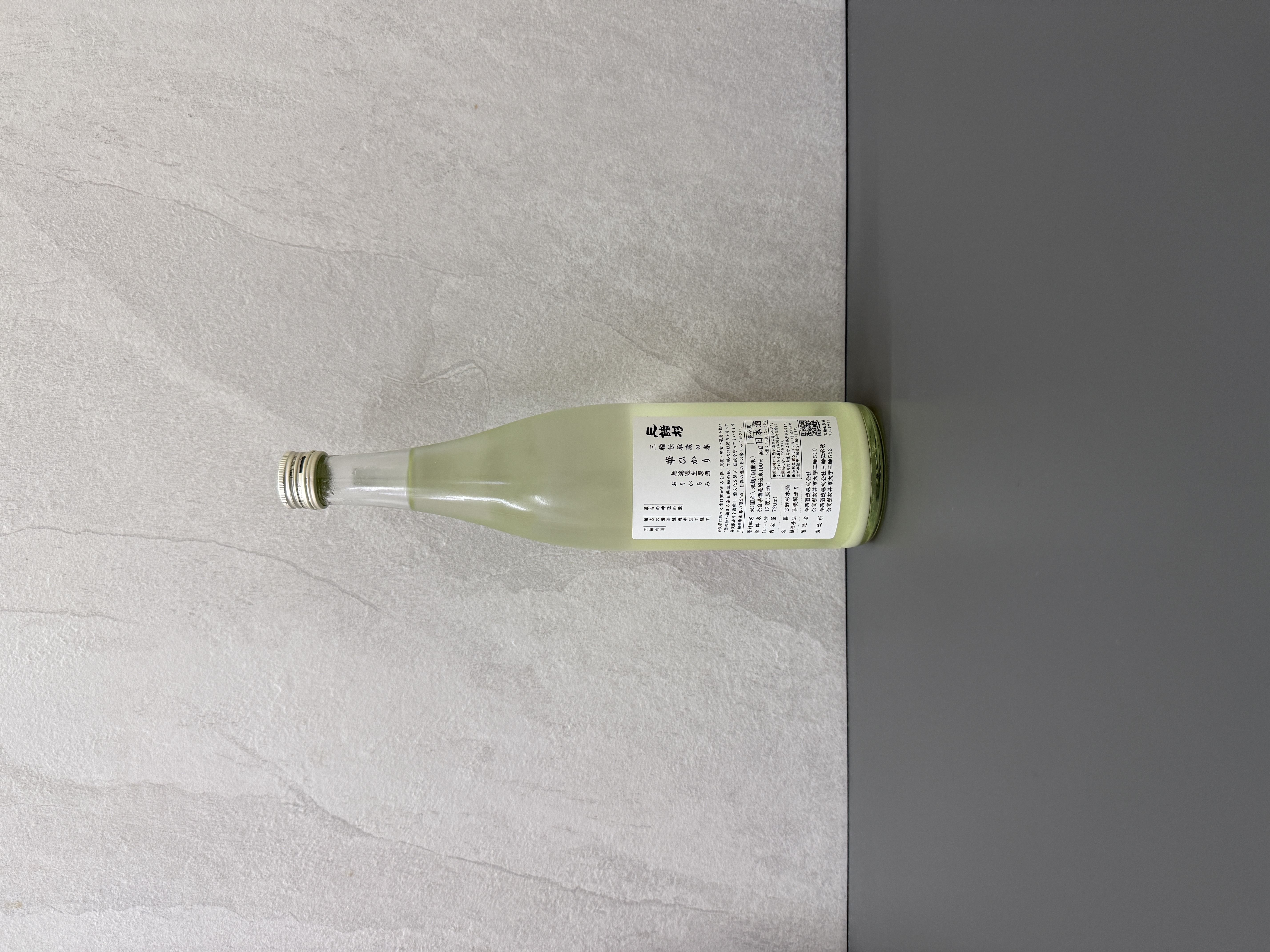 三諸杉 三輪傳承蔵 純米吟釀 繁花之光 薄濁生原酒 720ml