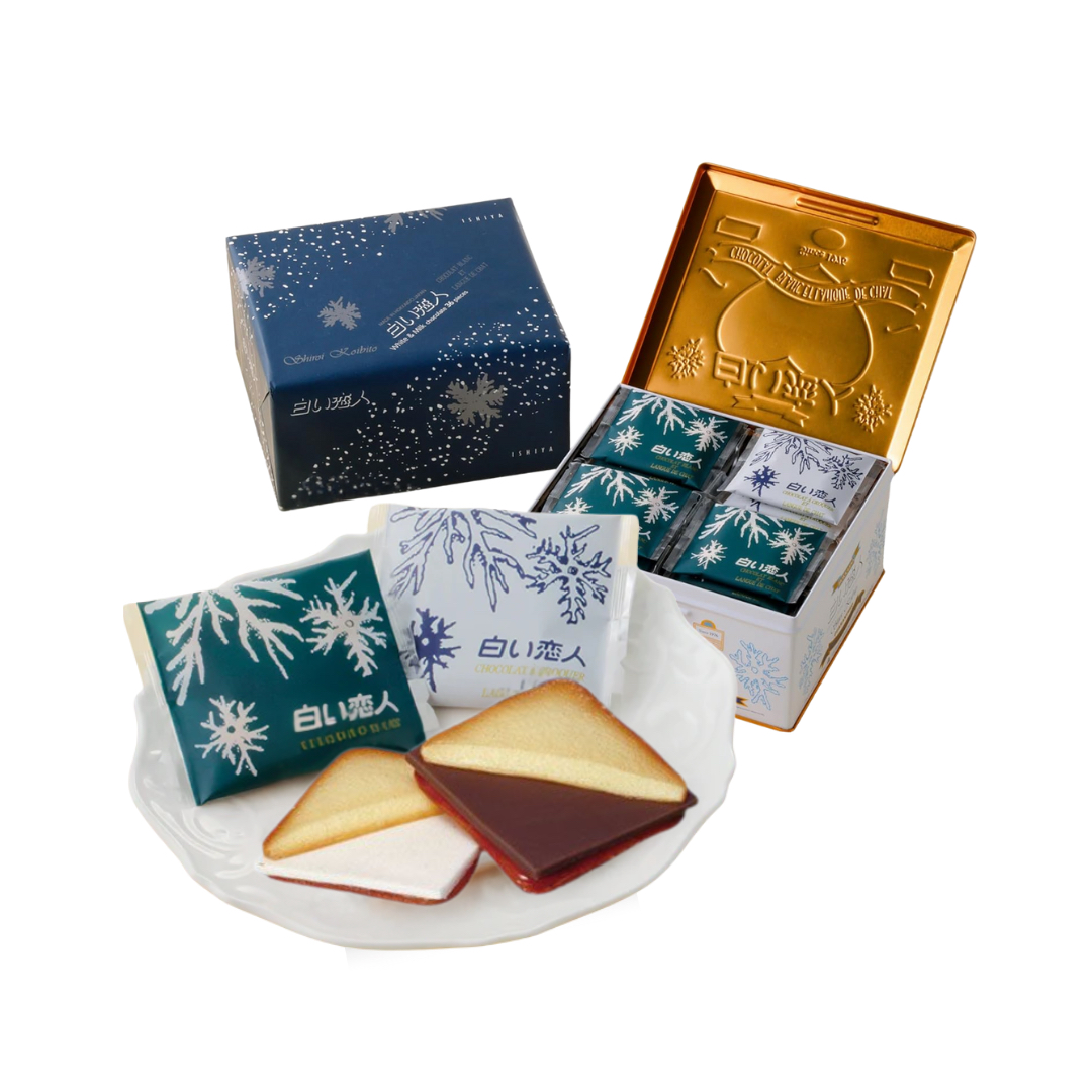 Shiroi Koibito [白い恋人] White＆Milk Chocolate Cookies