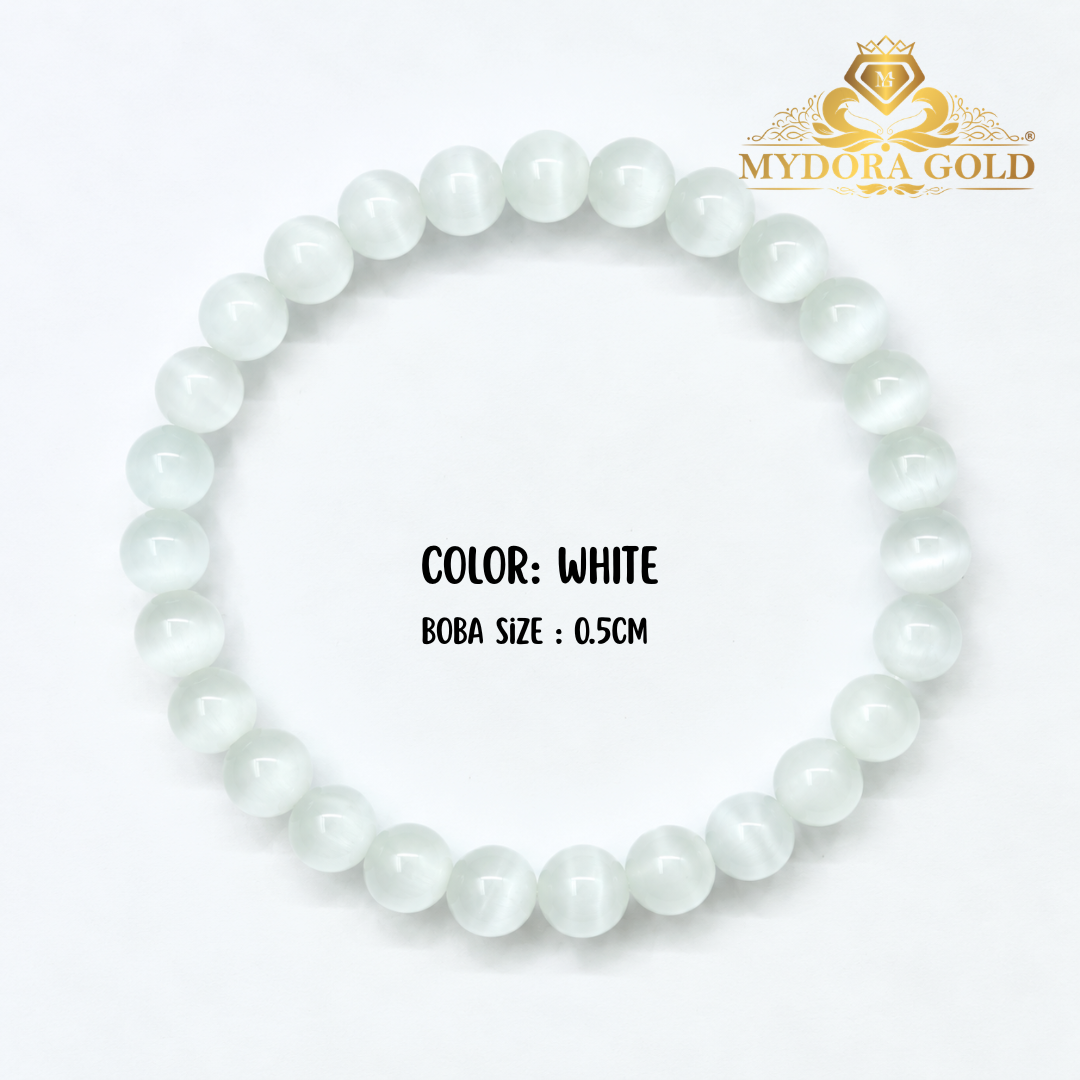 MYDORA Boba Cat Eye Bracelet