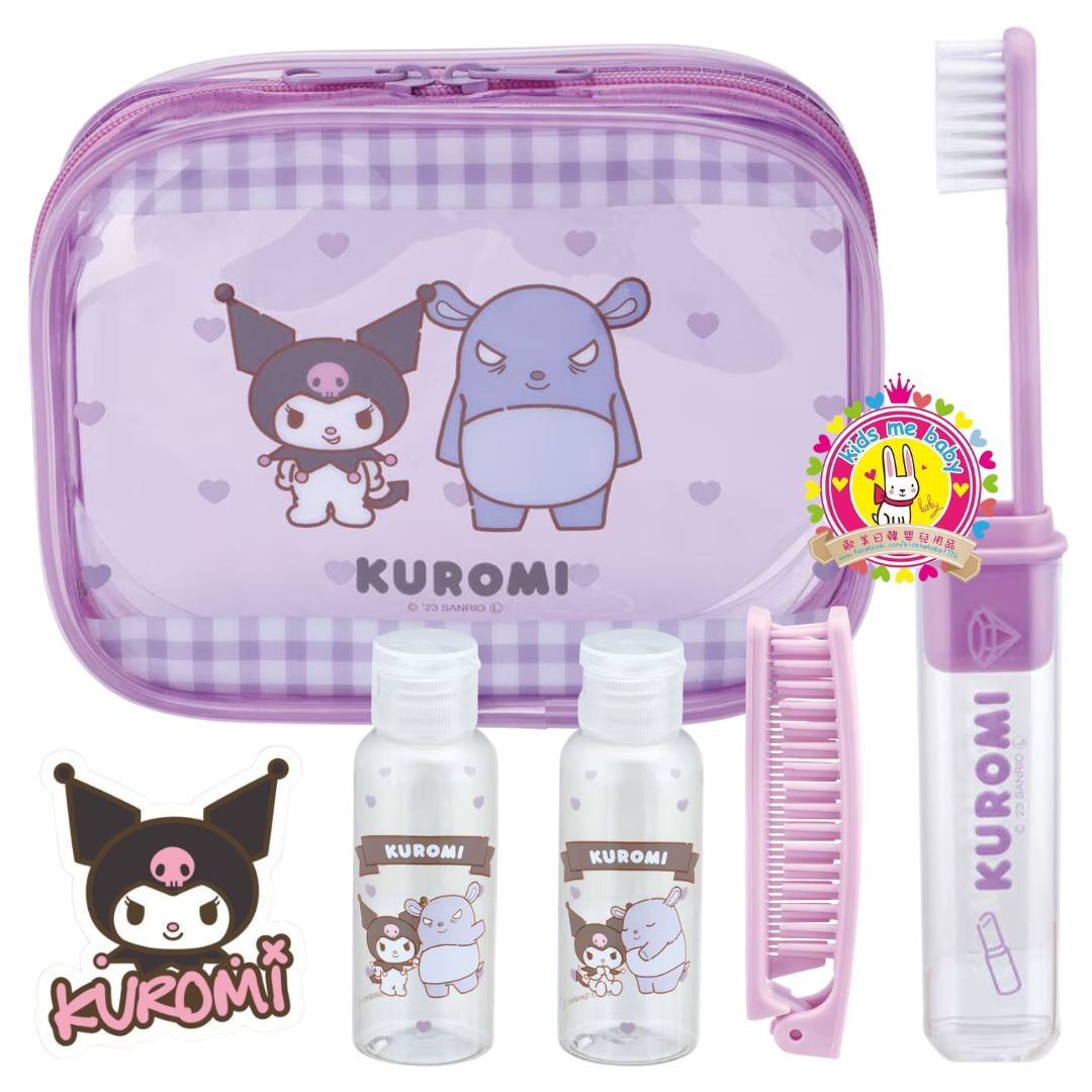 Kuromi 酷洛米 旅行收納5件套裝 ⏰ 預購商品 - 歡迎查詢到貨期 ⏰