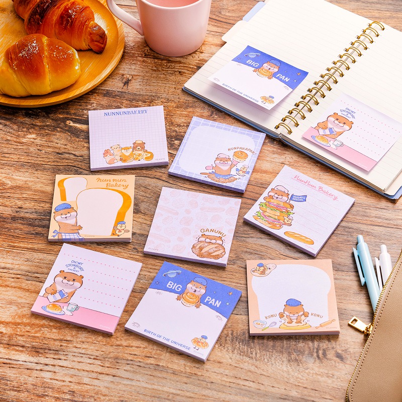 日本預訂📍可愛謊言的水獺麵包店造型系列 - Memo盲盒 20/3日本開售