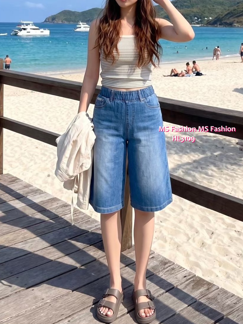 HL3109 韓國👖Howluk全橡筋腰短牛