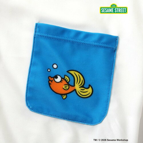 🆕【⭐訂購⭐】🇯🇵日本直送🌀#SesameStreet 水上運動 防曬衣+短褲+帽 3件套［2款選］🌀[ELEA-0166][260618]