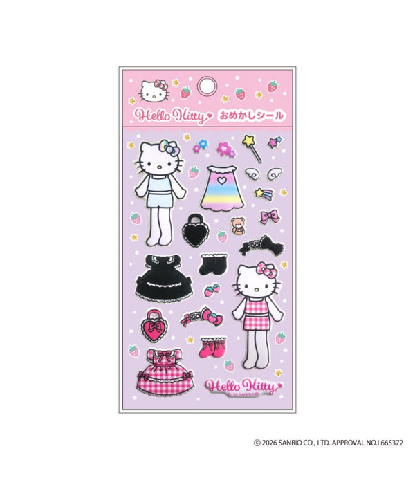 Sanrio Hello Kitty 換裝貼紙 KT81-03