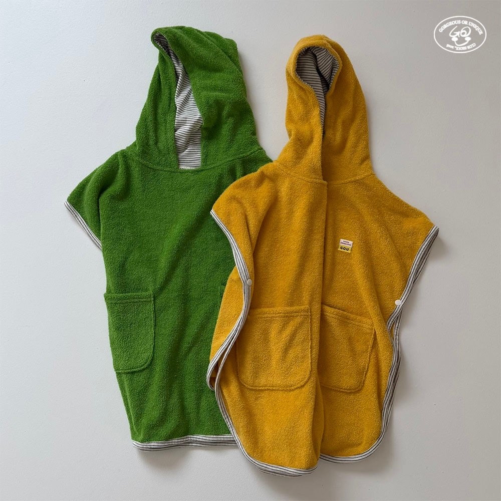 Gou | Hoodie Towel (Green L120-140)
