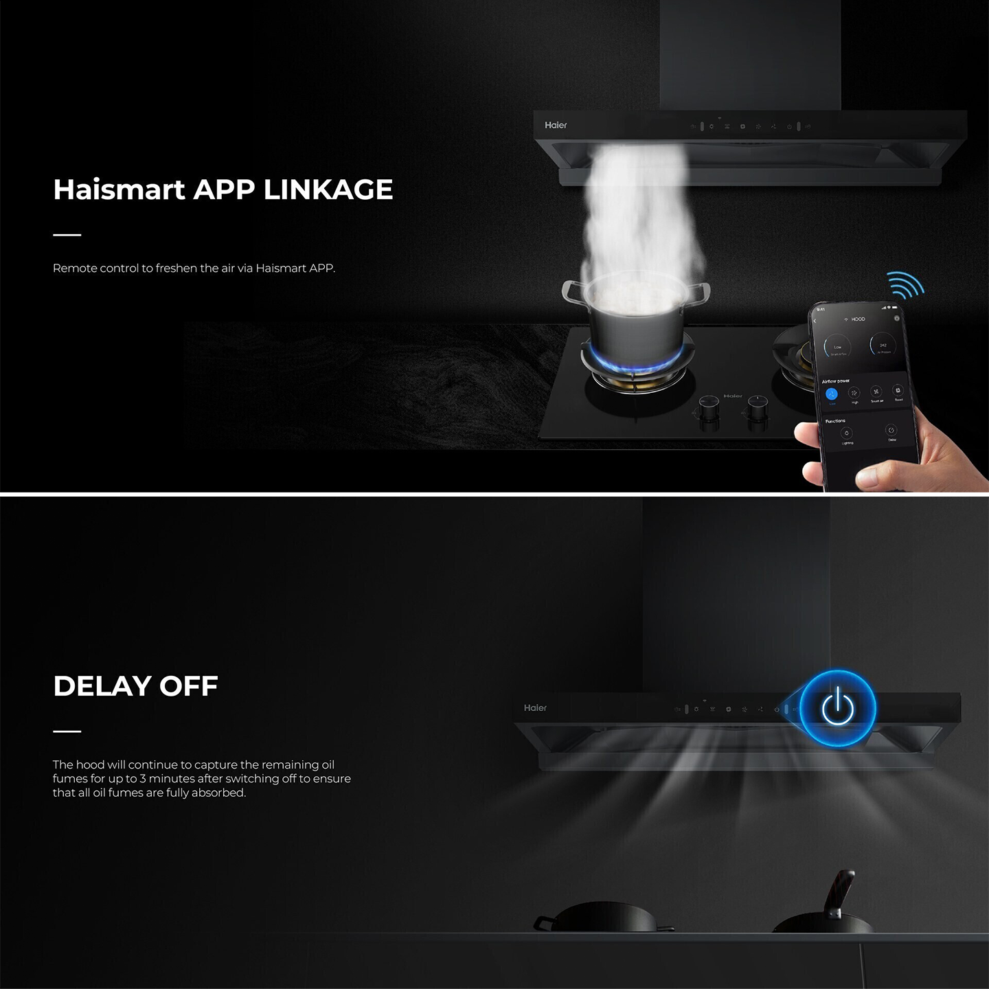 Haier T-Shape Glass Hood (HH-GT2901)