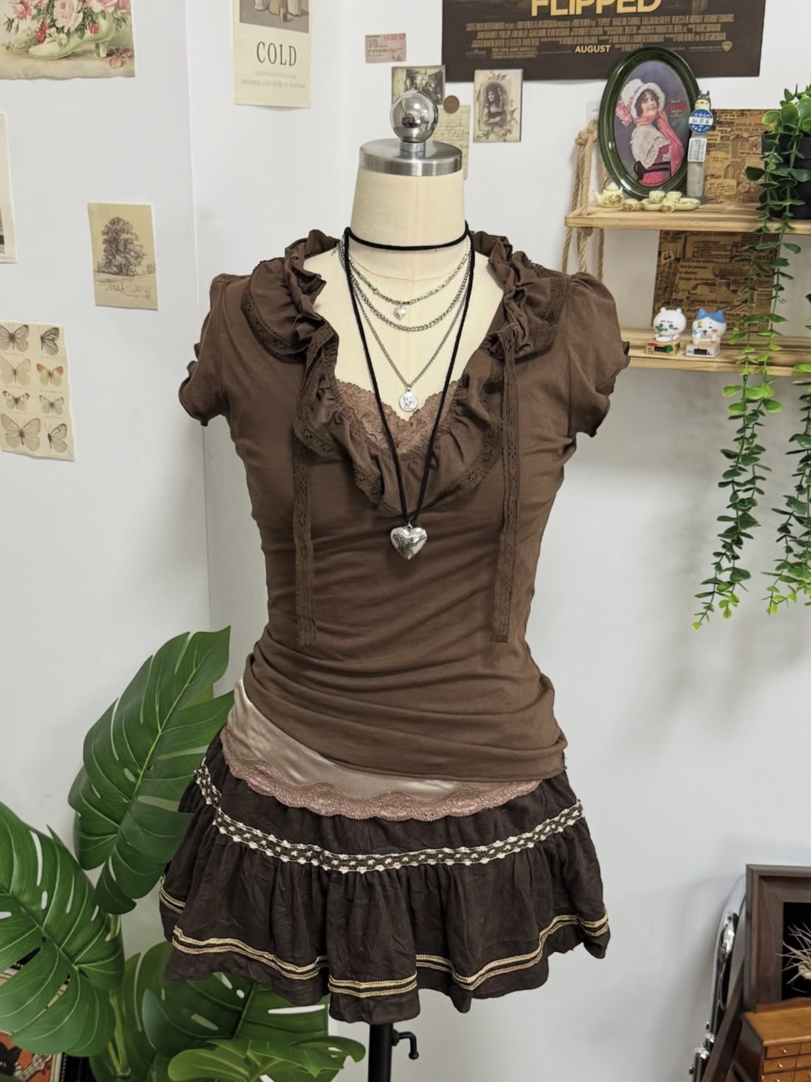 Brown Chocolate Vintage