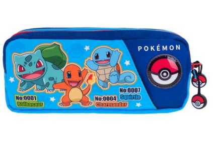  Pokémon 雙拉鏈筆袋