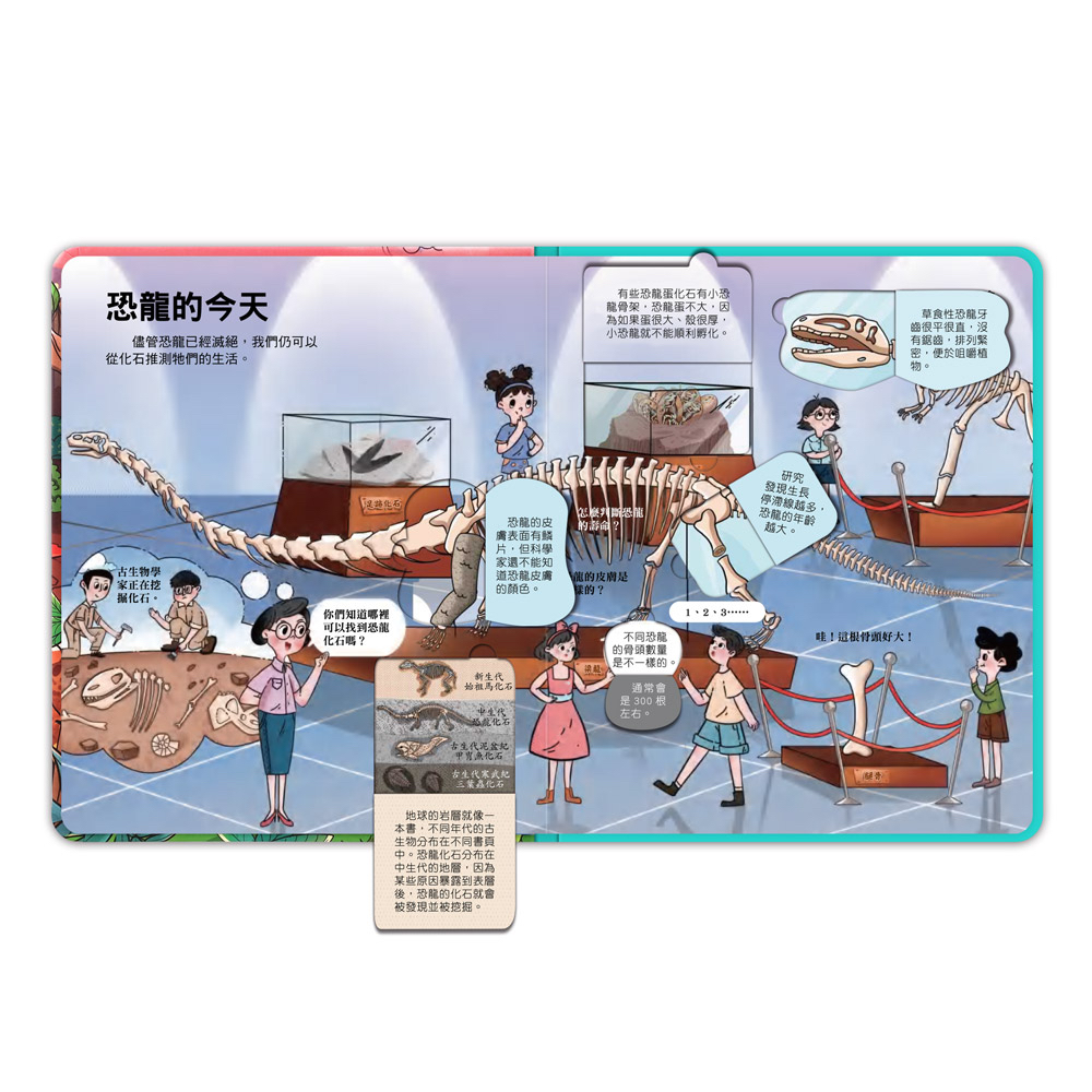 📚預訂 台灣直送📚百問百答圖解翻翻書-揭祕恐龍