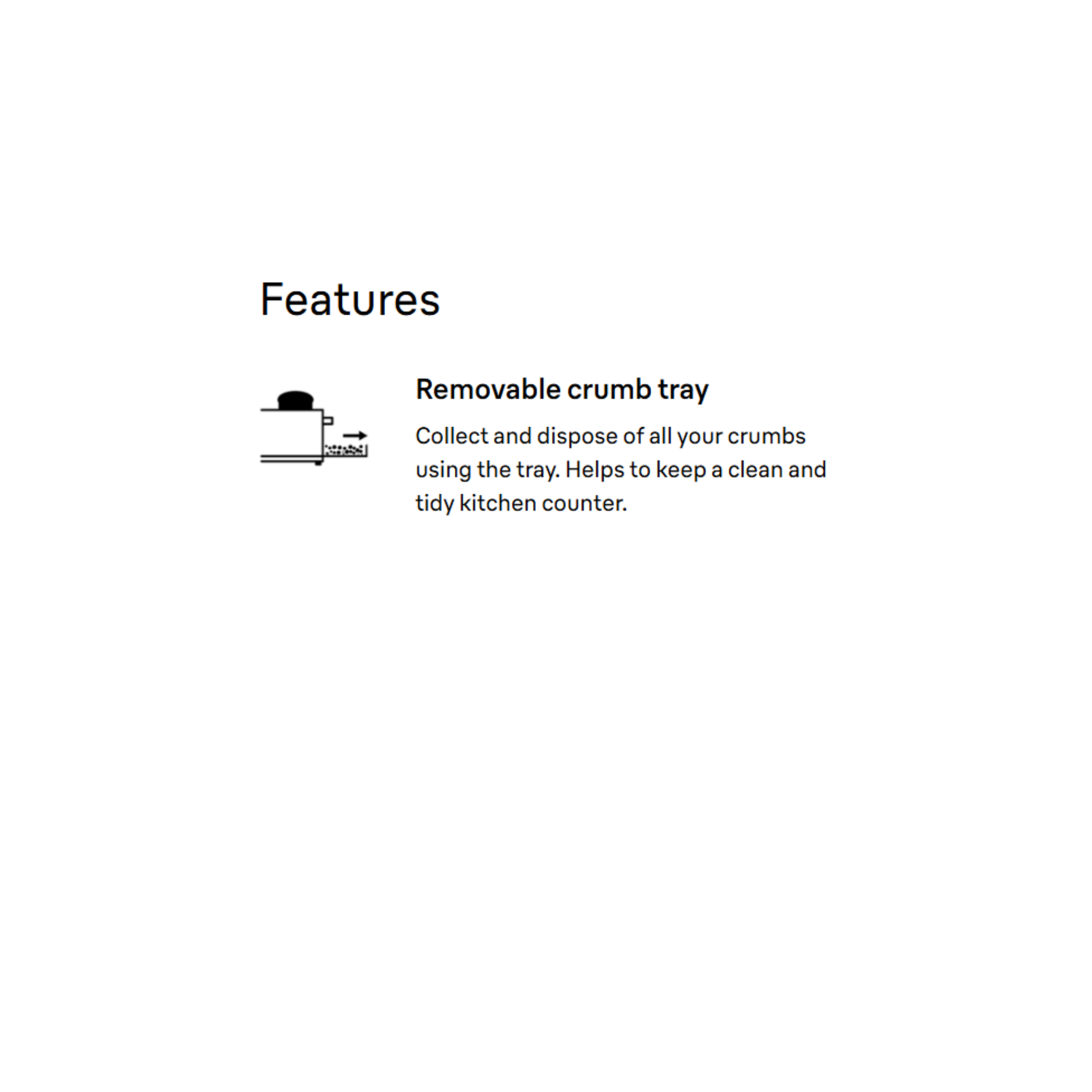 Braun Breakfast1 2-Slot Toaster White (HT1010)