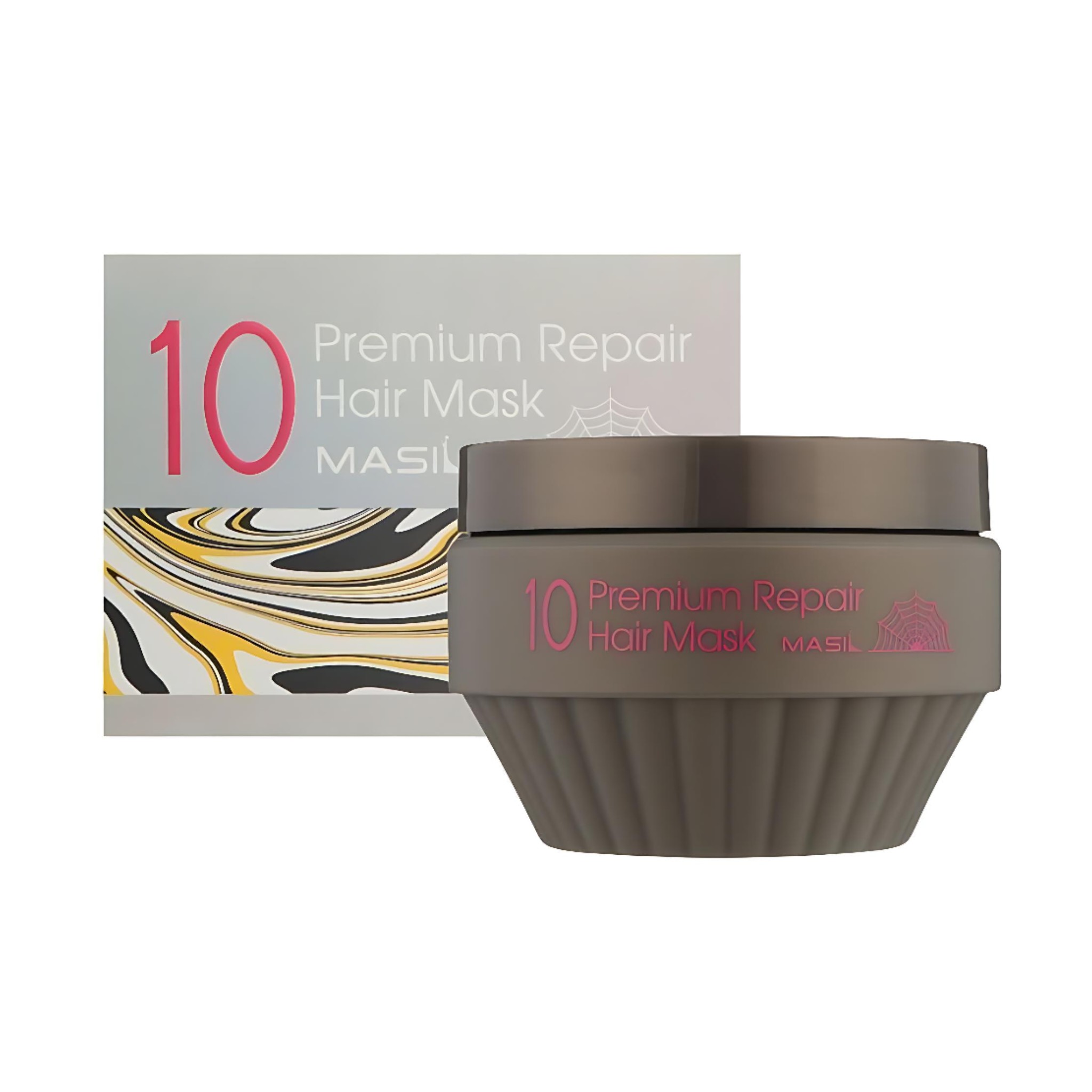 韓國Masil 10 Premium Repair Hair Mask 升級版M10 專業蜘蛛絲高效修復髮膜 300ml