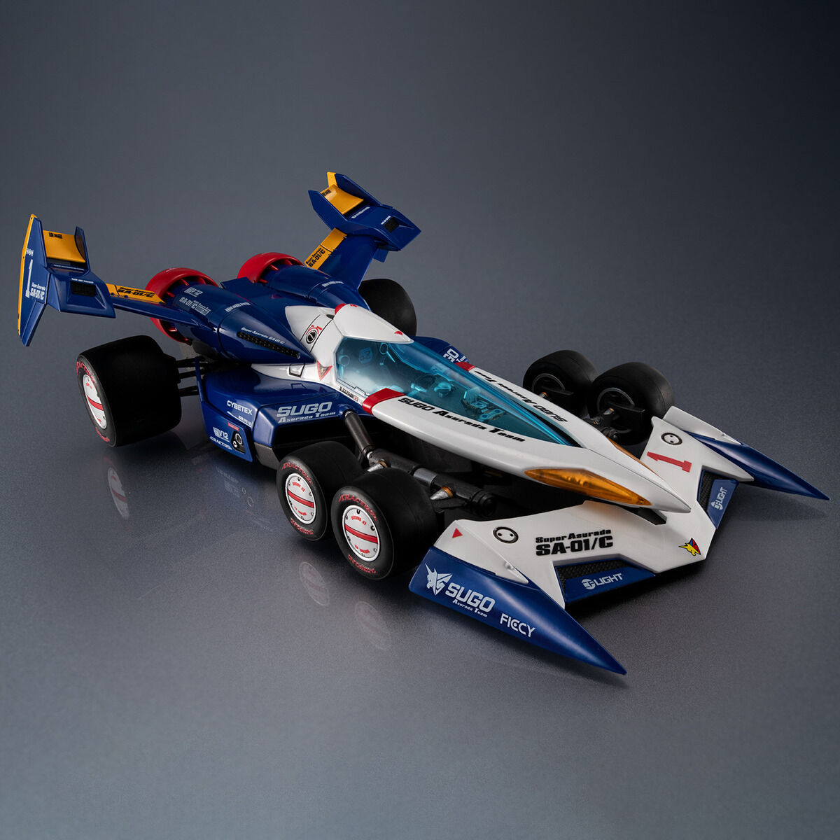 (預訂訂金 $500) (總價 $1260) MegaHouse Variable Action 2ndLAP 新世紀GPX Cyber Formula 11 Super Asurada SA-01/C 高智能方程式 超級雷神 SA-01/C (行版)