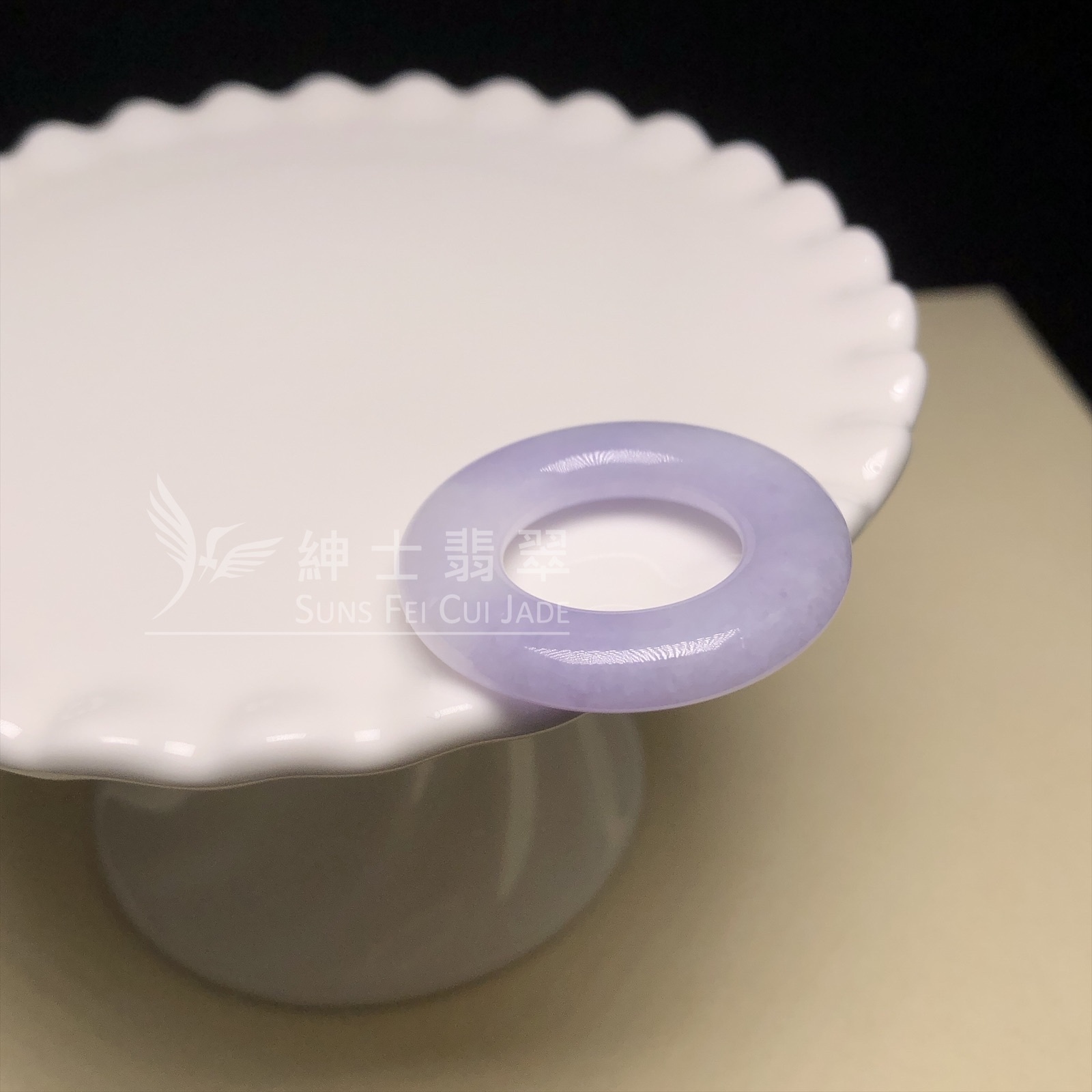 紫羅蘭平安環 YM00175