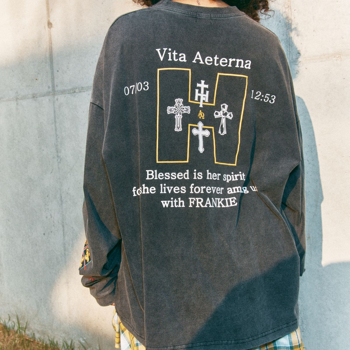 [HIGHTIDE FRANKIE] Nosso bebe amado Long Sleeve Tee (2種)