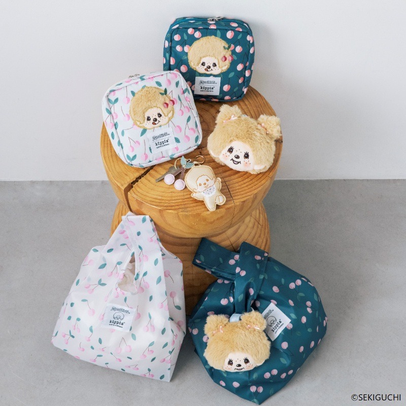 🎀【預訂】Monchhichi x kippis 櫻桃包掛飾