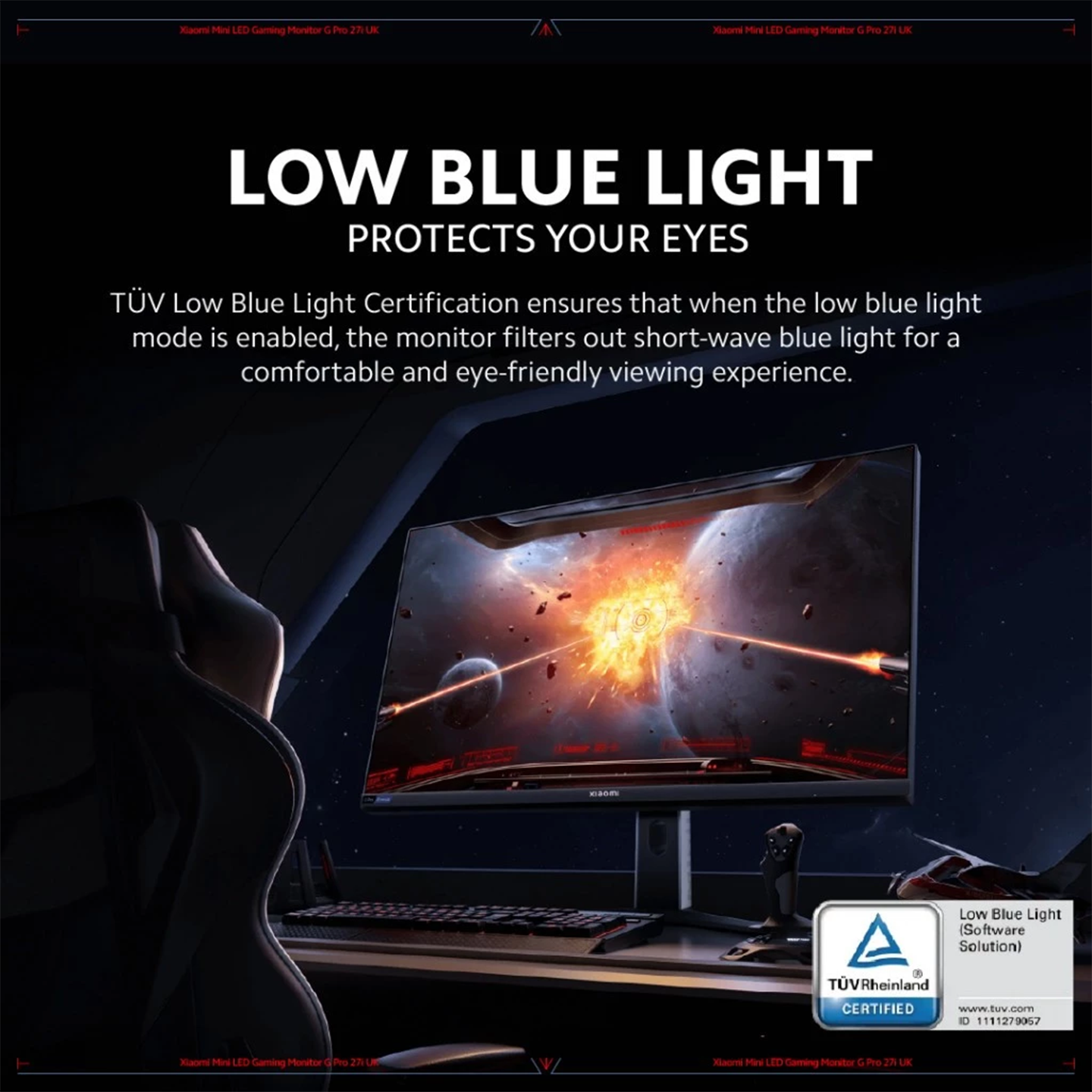 Xiaomi 27" G Pro 27i Mini LED Gaming Monitor 180Hz (ELA5587UK)