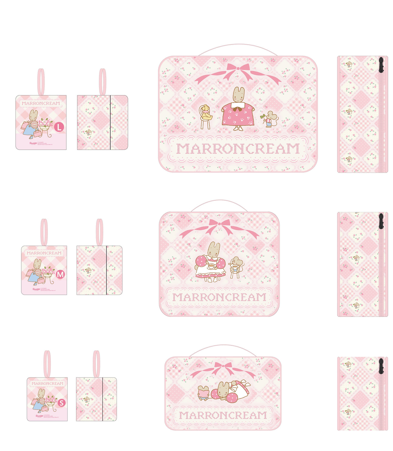 🌈 媽咪兔 可摺疊衣物收納袋套裝 (3件裝)