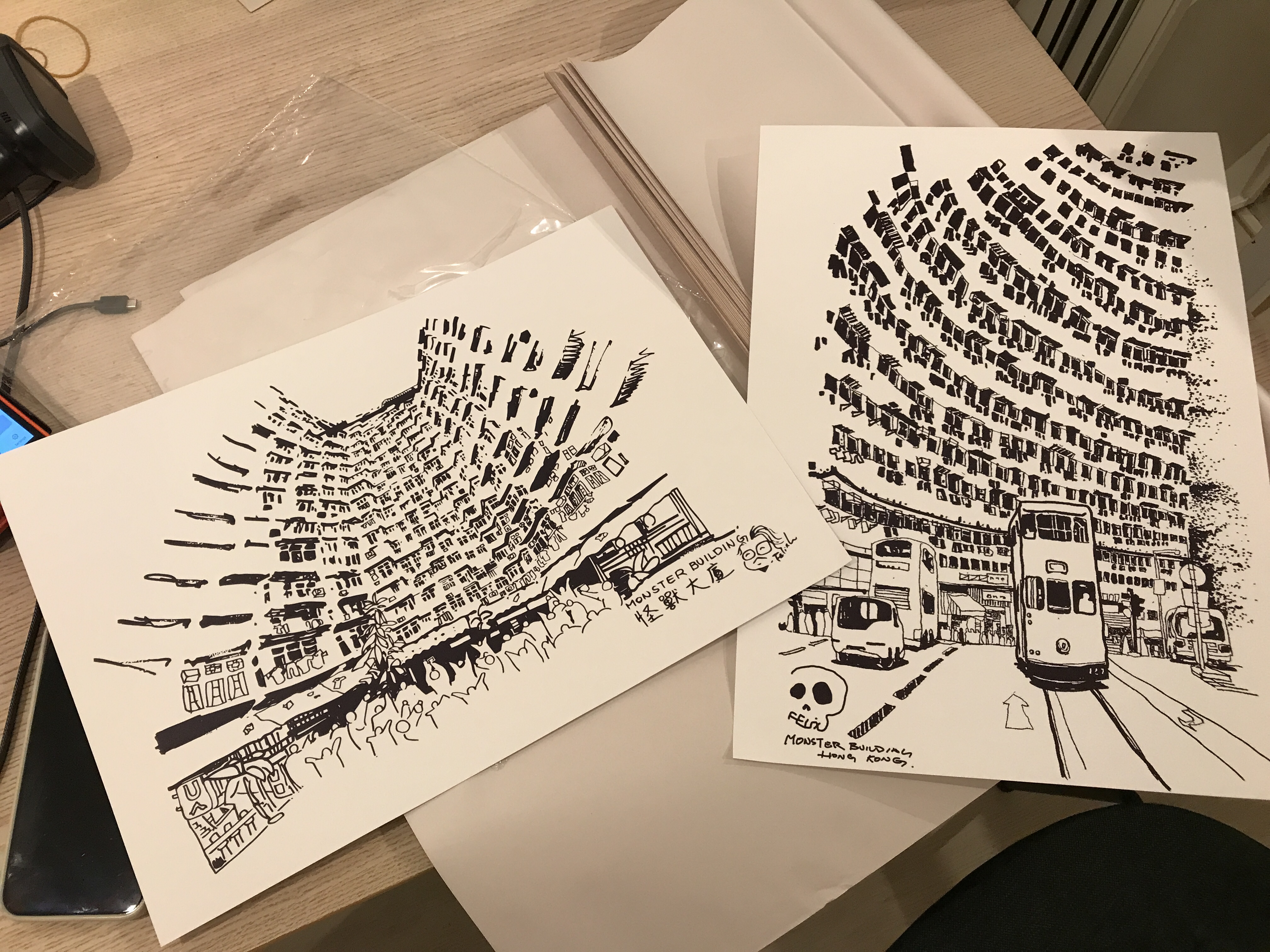 Lee Cat A3 print