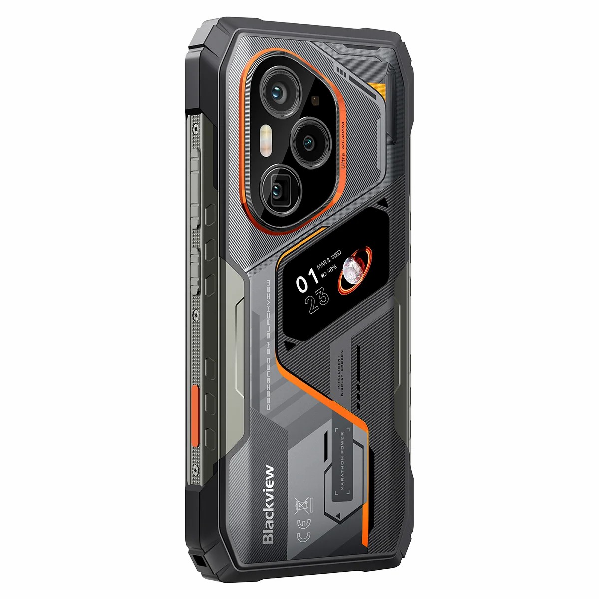Blackview XPLORE 6 5G | 6.73吋 AMOLED 120Hz 12000mAh 1.47吋背屏 WiFi7 eSIM 增距鏡套裝 三防手機