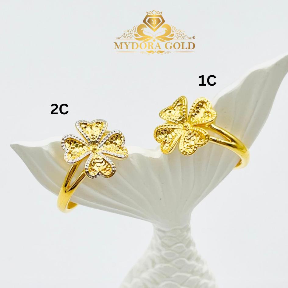 MYDORA Cincin Lucky Four In Love (5G) l EMAS 916/22K
