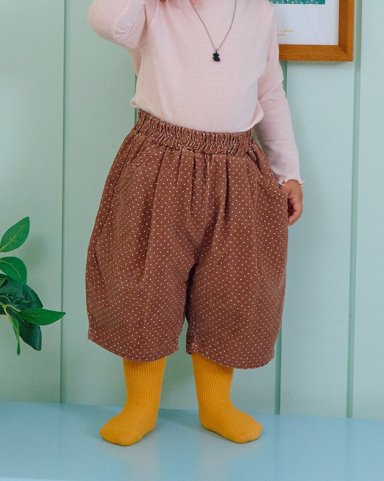 OOTT | Petit Dot Pants (Crop Pants)