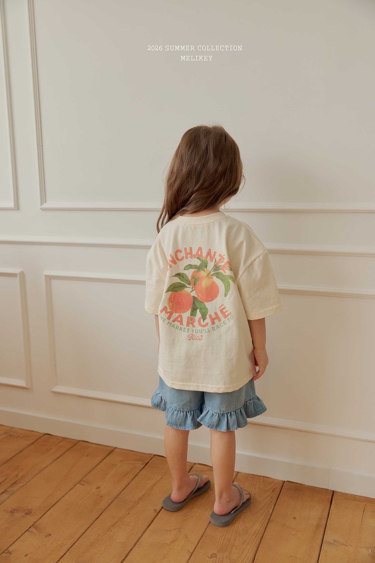 Melkey | Peach T (grey L105-115)