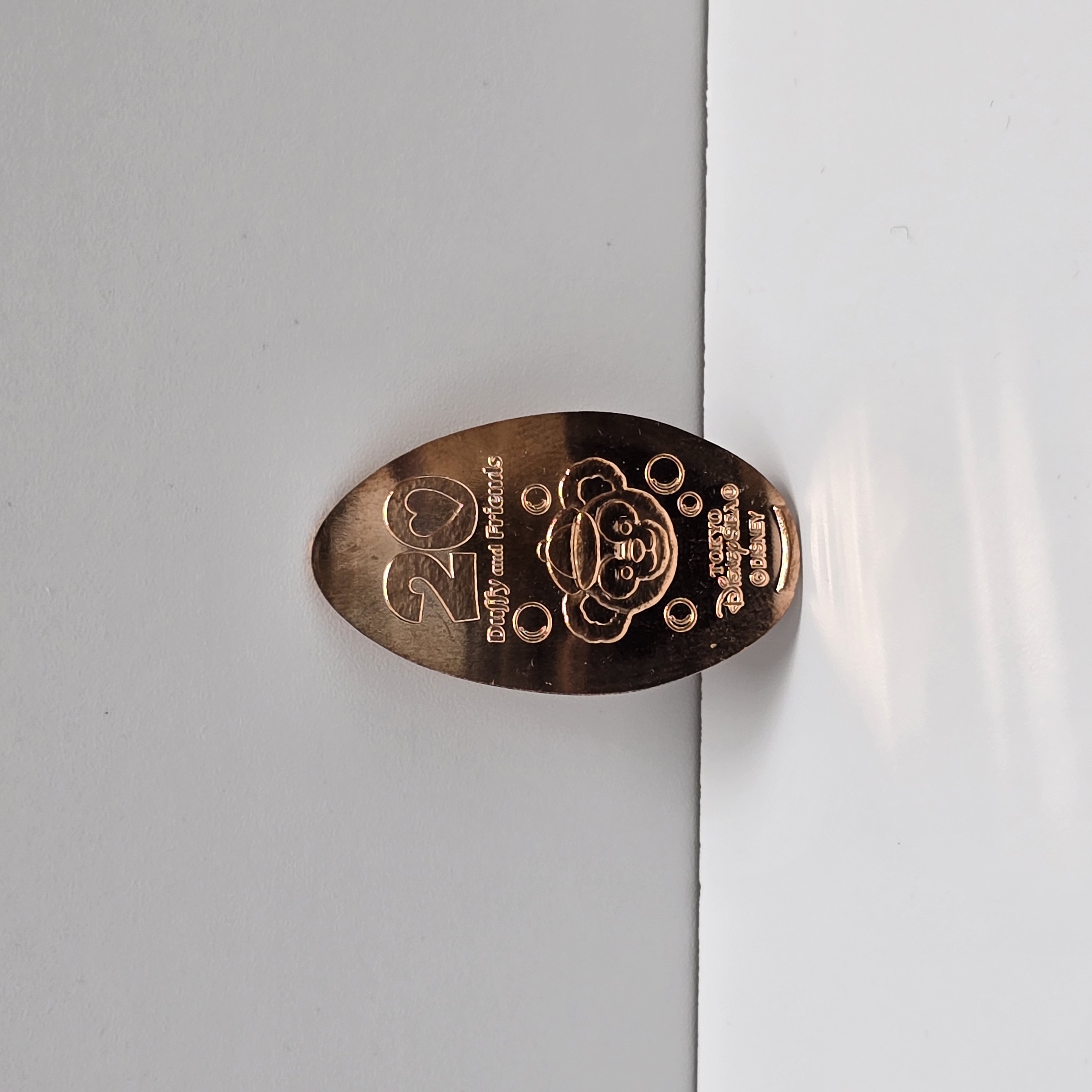 現貨 樂園限定 Sea 20th Duffy 壓幣 