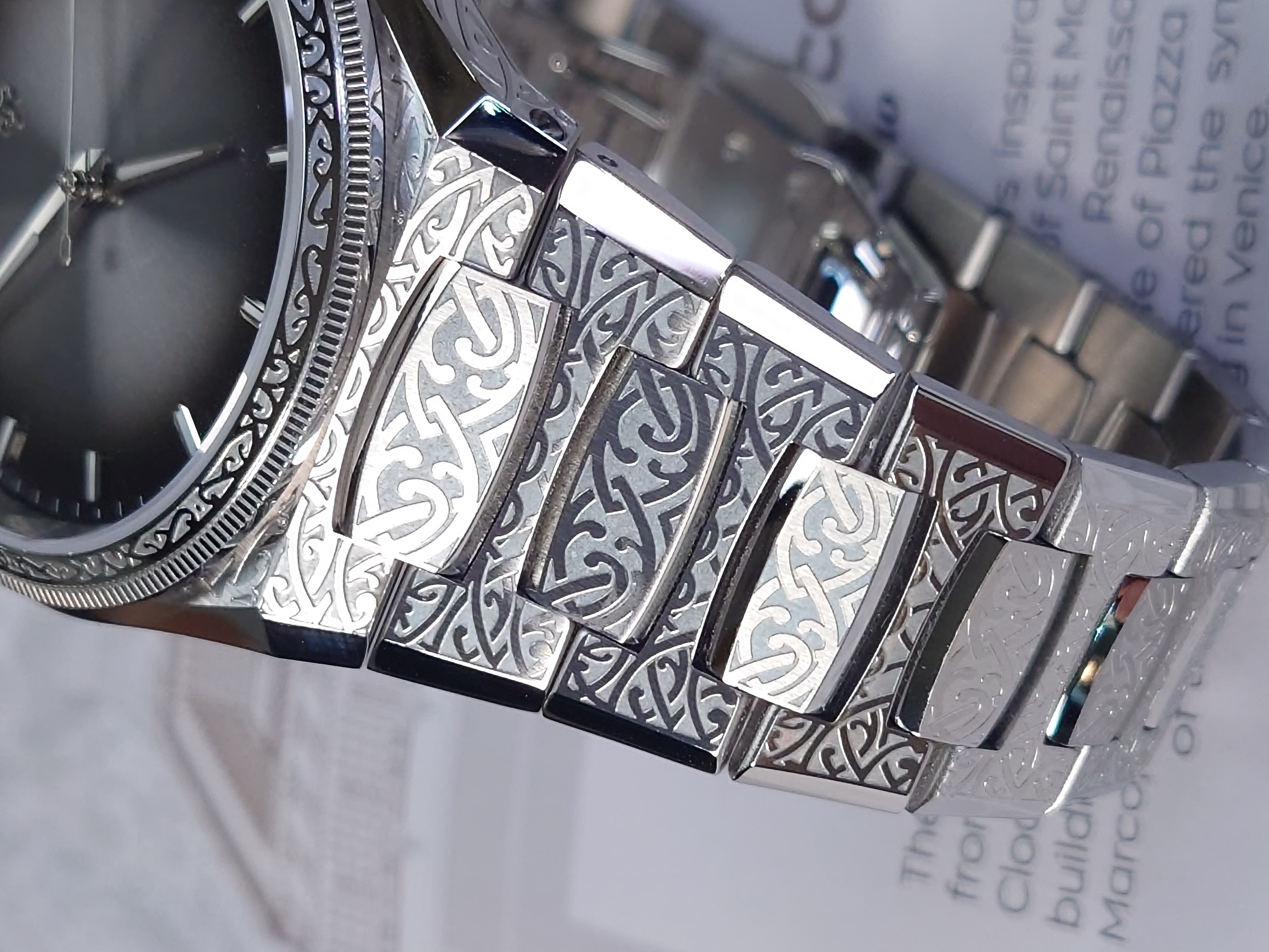 VENEZIANICO Arsenale Bizantino 雕刻藝術機械錶-6221520C