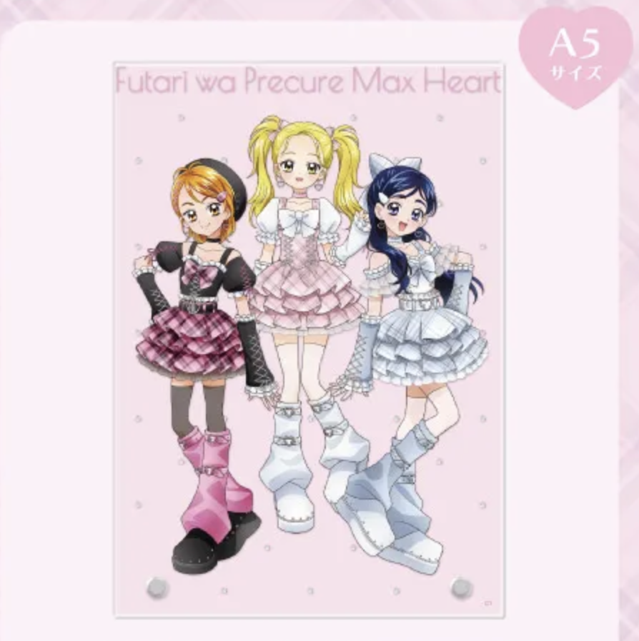 《Pre-Order》Acrylic Broad 亞克力畫｜光之美少女 Precure Max Heart X LAFARY (26PC37-P)