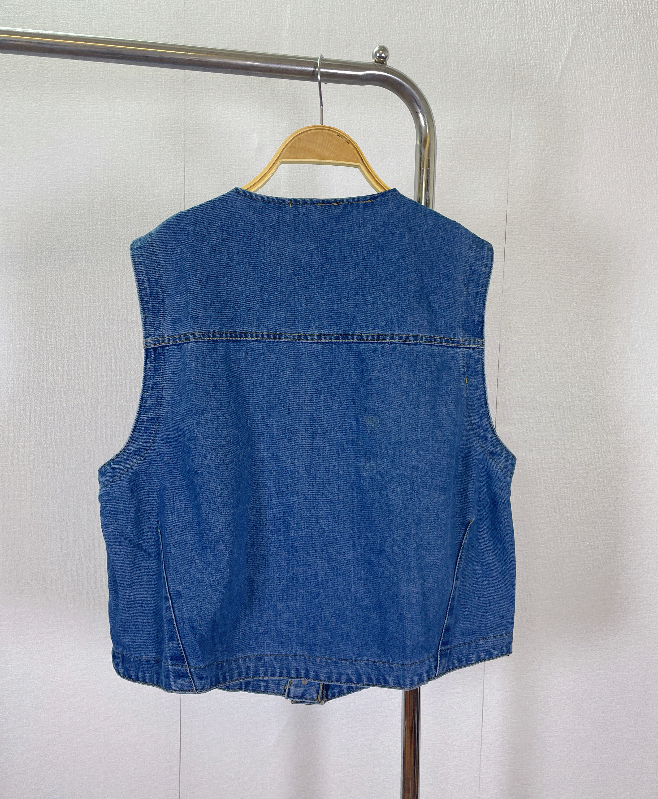 K5562 洗水牛仔背心