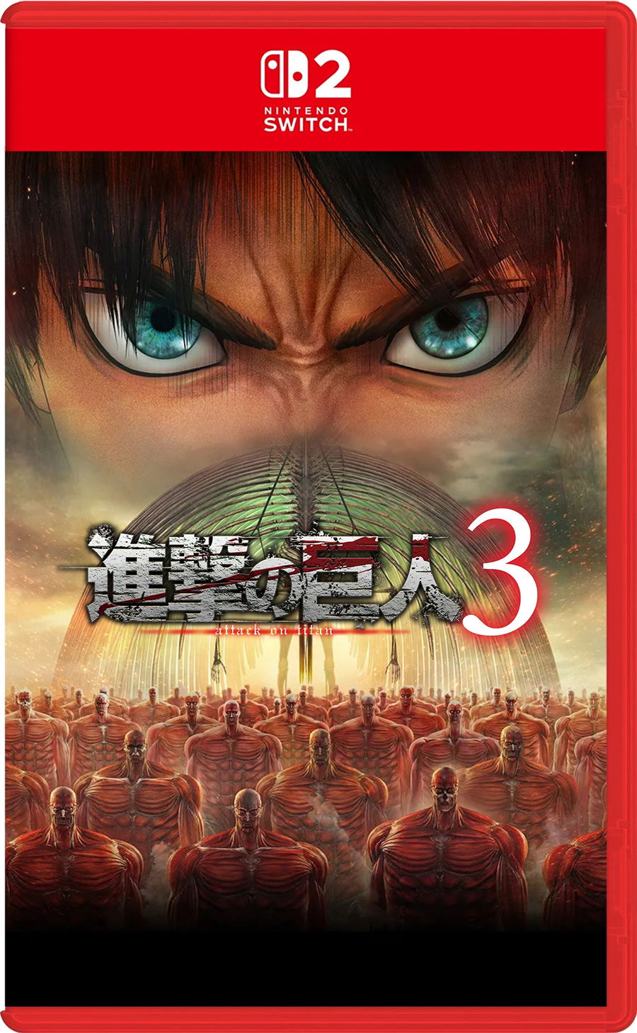 【預售 10/12】SW2 進擊的巨人 3 / Attack on Titan 3 中文  (中文封面) PO0989