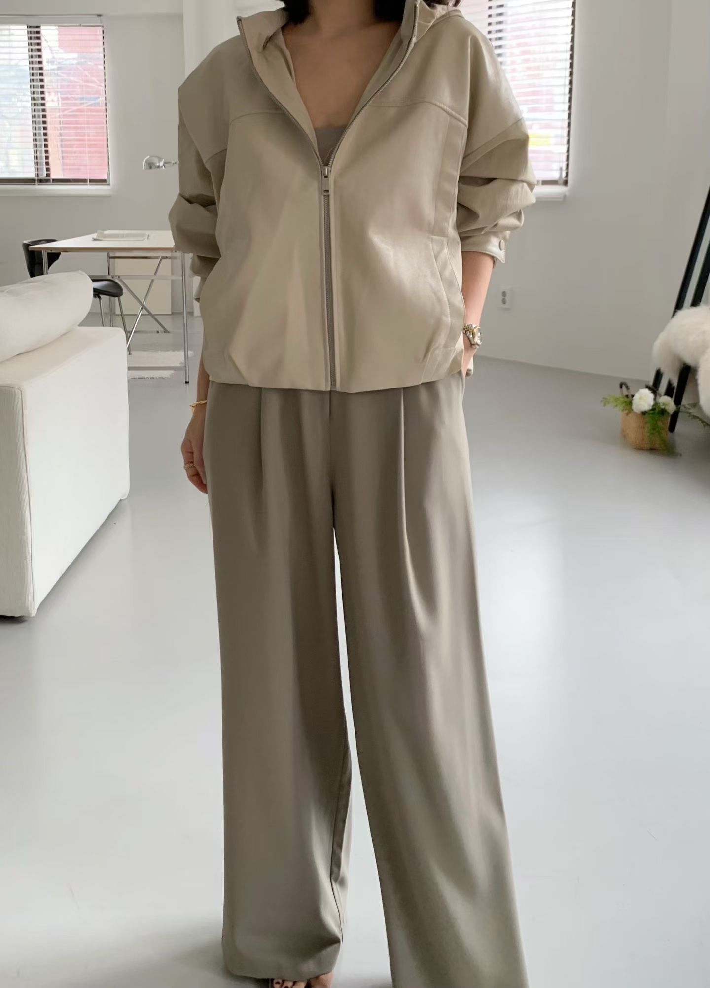 MT4 Milo Leather Compo Jumper 