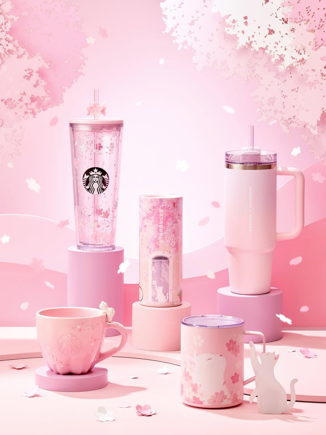 Starbucks - 韓國Starbucks 2026 Bloom into Spring Vibes 櫻花限定