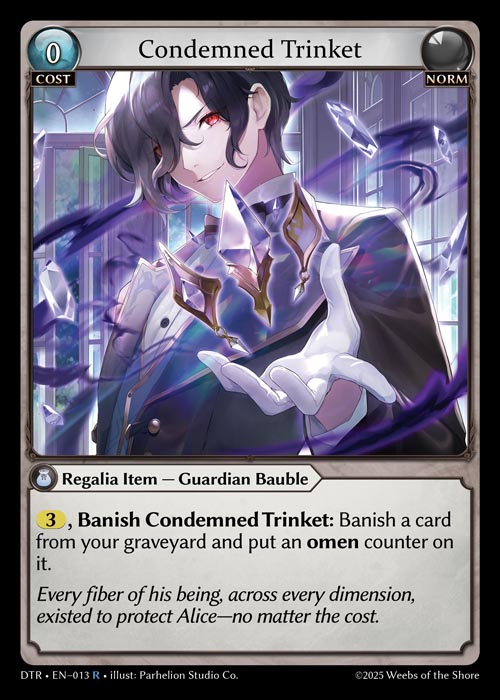 Condemned Trinket / DTR-013 (R)
