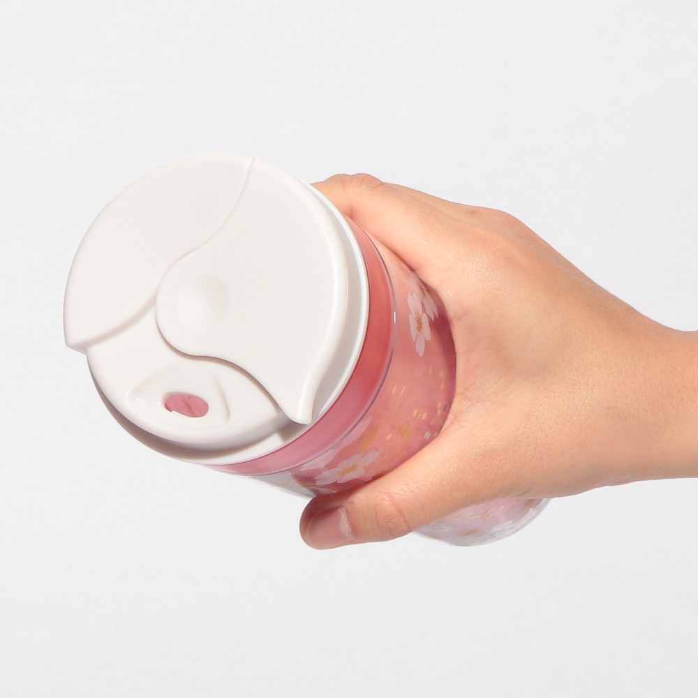 《日本🇯🇵 STARBUCKS 2026 Sakura🌸櫻花杯限定系列》【第一彈】 櫻花金箔變色杯 473ml