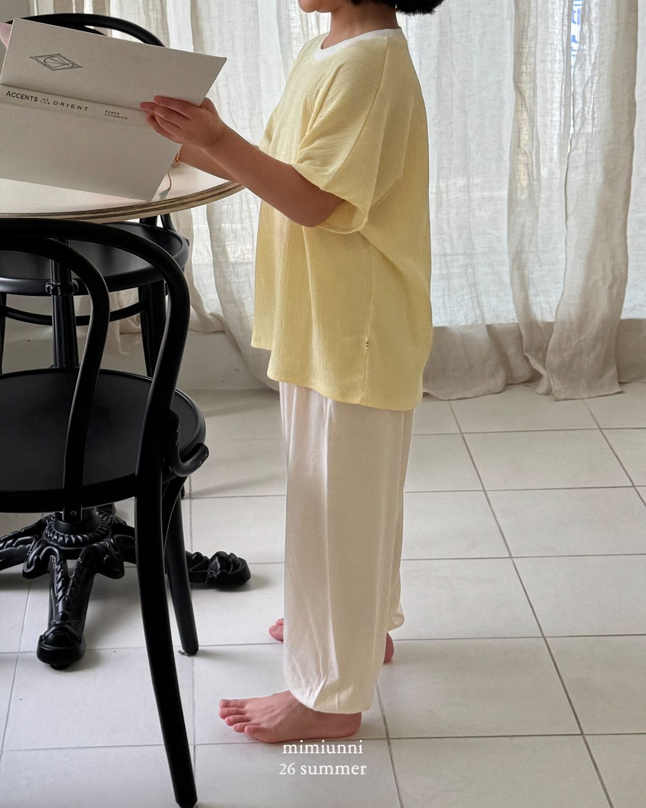 Mimiunni | 1+1 soft pants (Ivory L105-115 +Grey XL 115-120)