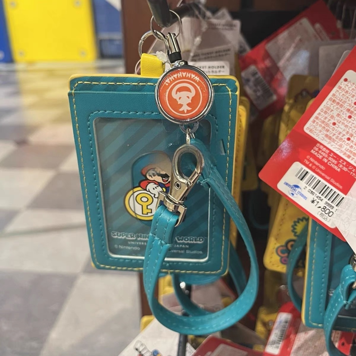 日本 Mario 拉繩卡套 - 1件 現貨