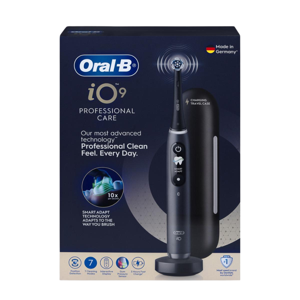 BRAUN 百靈 Oral-B iO Series 9 電動牙刷 2026 New version 黑色 香港行貨