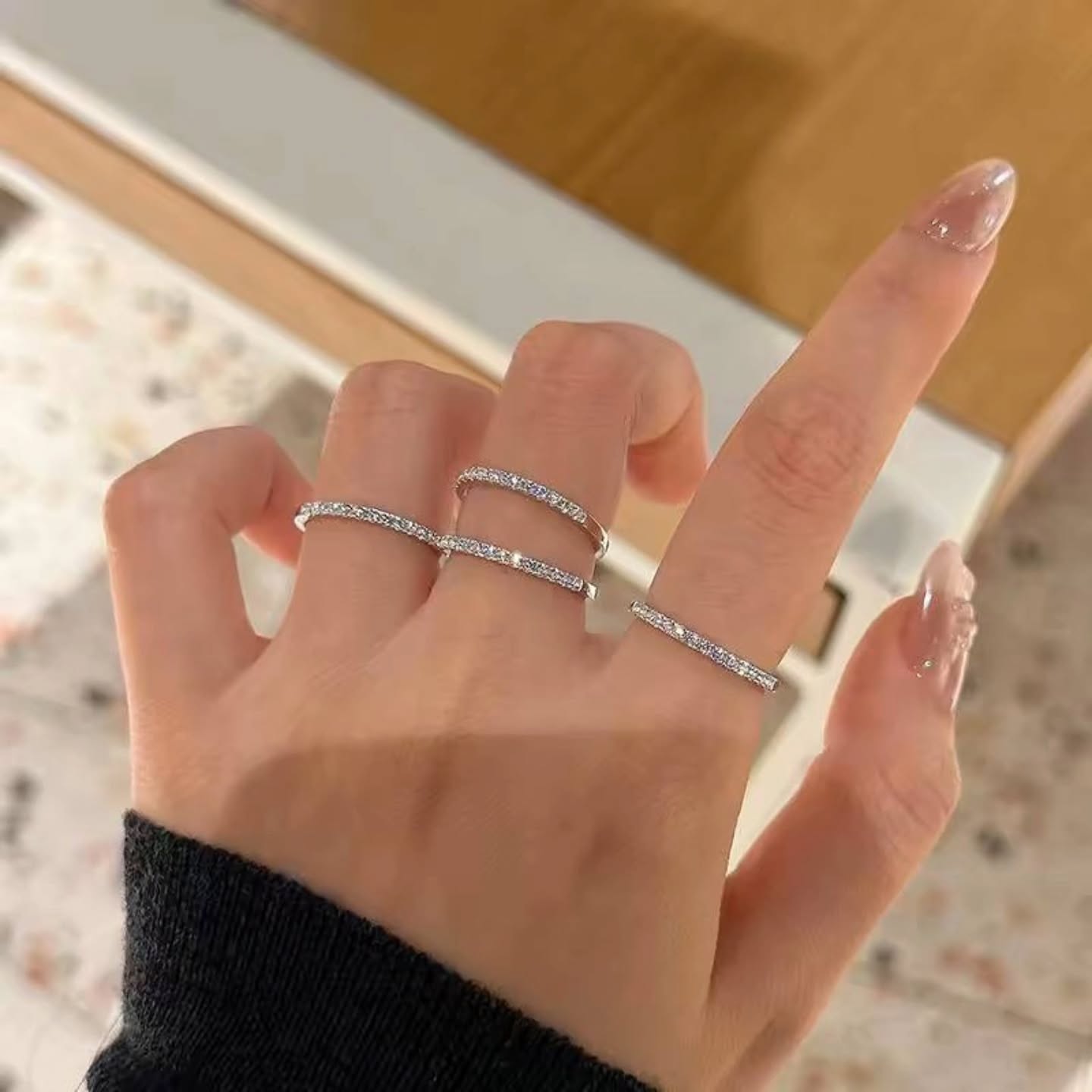 莫桑钻戒指 🇨🇳