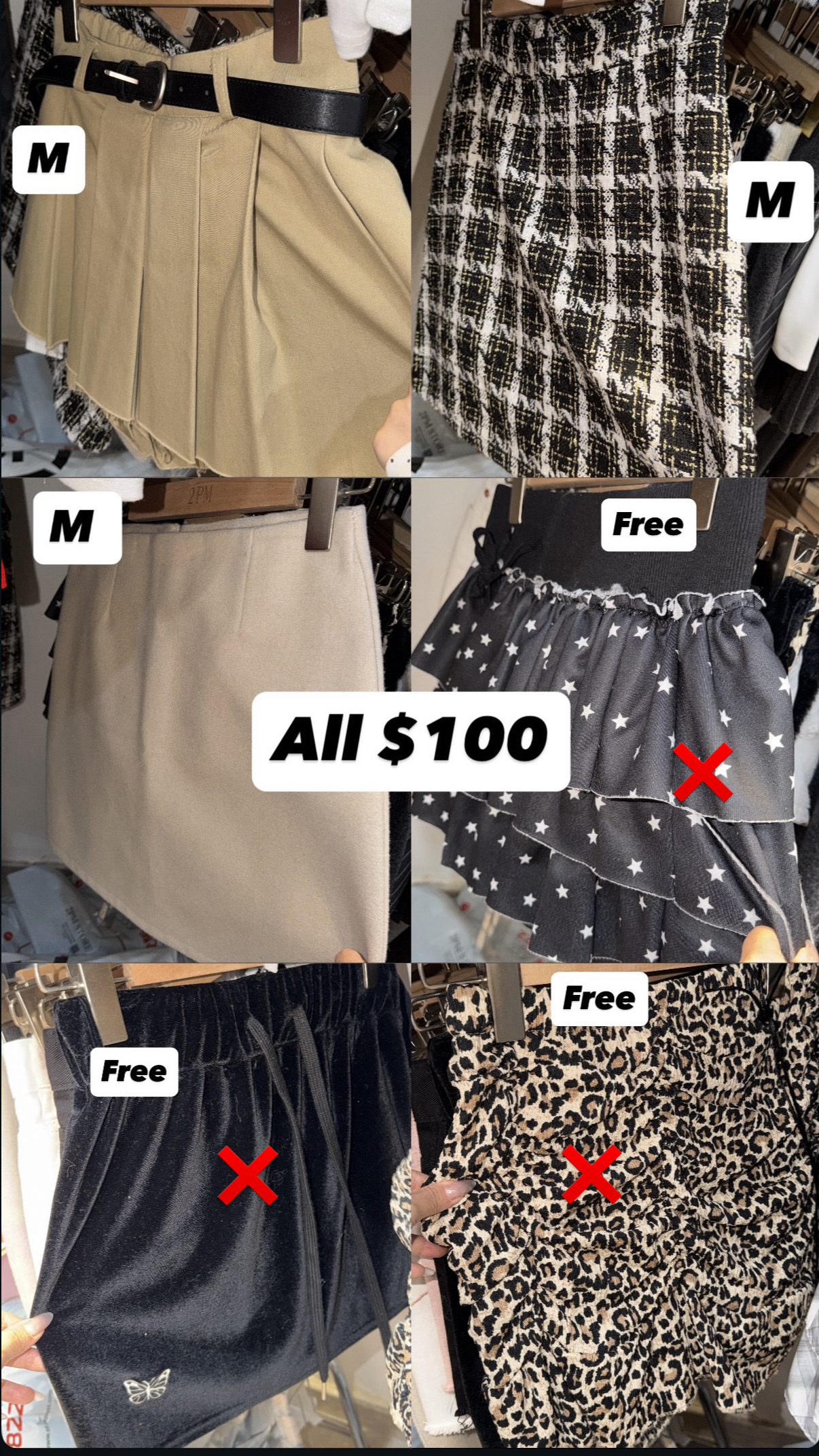 限定📌清貨系列$59-$150