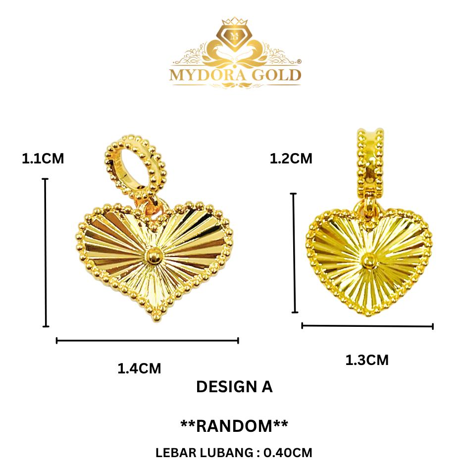 MYDORA Charm Bead The Radiant Collection (5G) l EMAS 916/22K