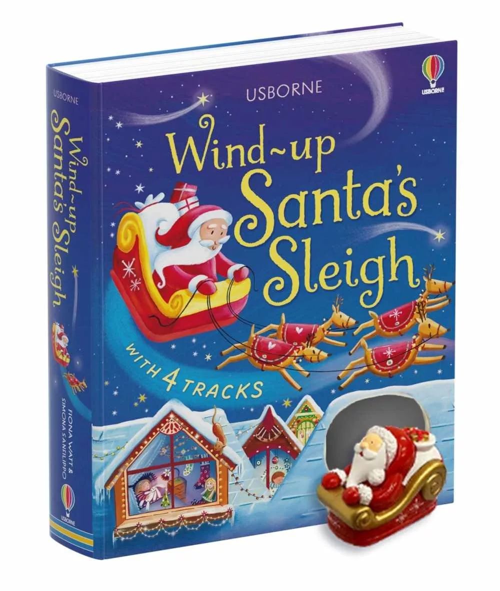 Wind-Up Santa’s Sleigh