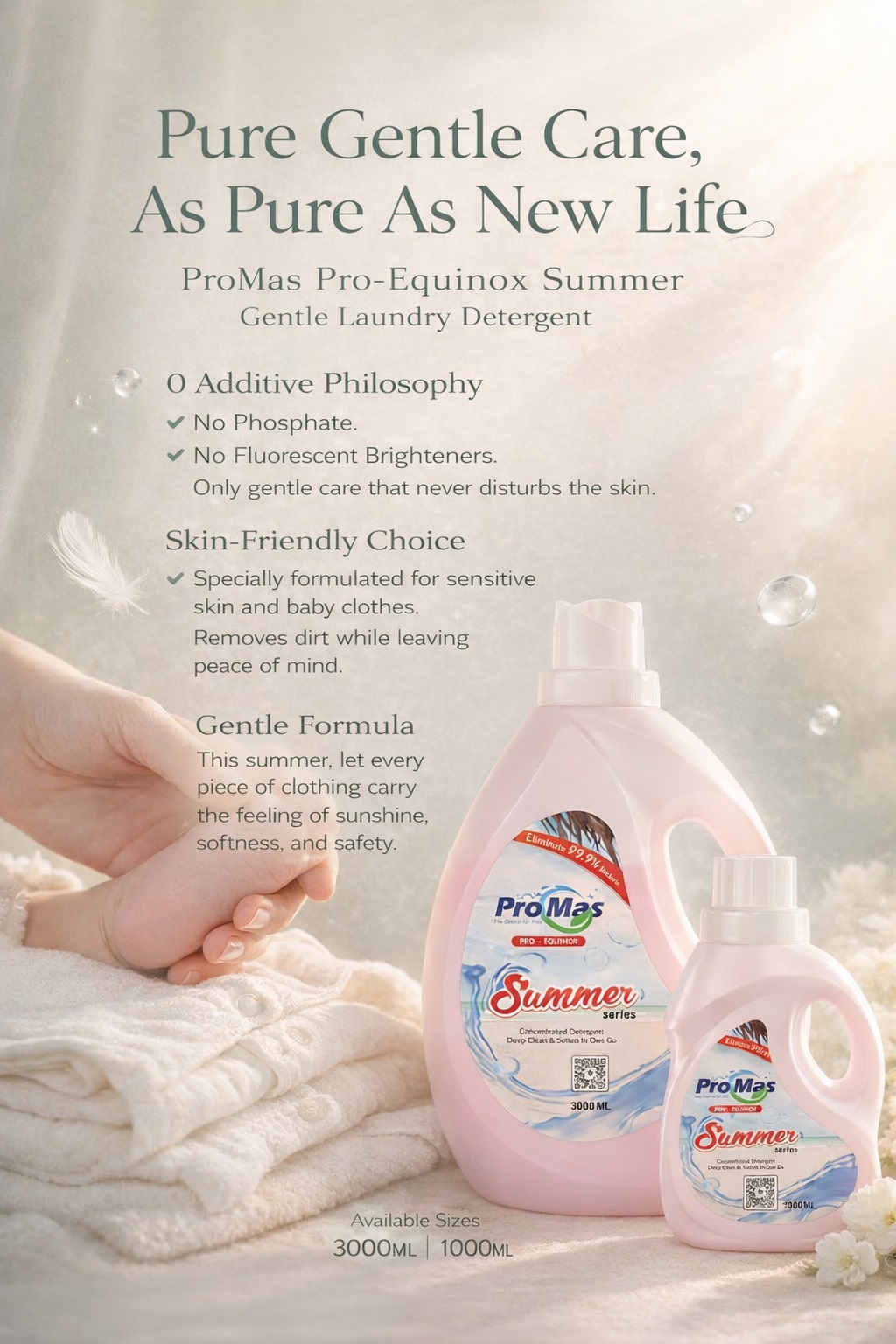 Pro-Equinox Detergent (Summer) 3000ML (Buy 1 Get 1 Free) – Total 6000ML 