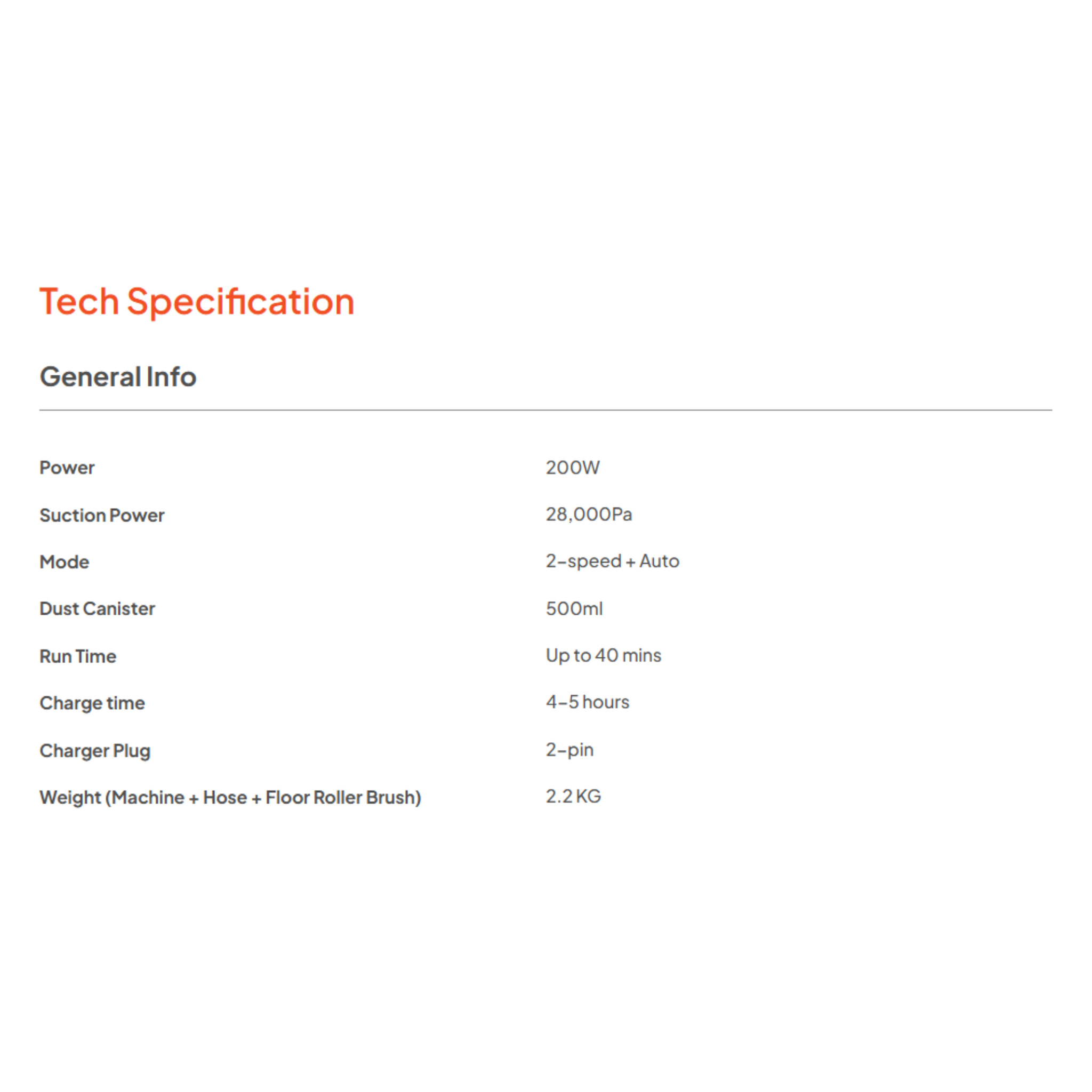 Russell Taylors Cordless Vacuum Cleaner (V2X)