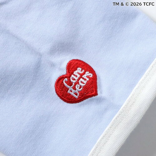 🆕【⭐訂購⭐】🌀 🇯🇵 日本直送 Care Bears 綑邊領 刺繡圖案 短袖T恤［4款選］ 🌀[ELDA-0085][260509]