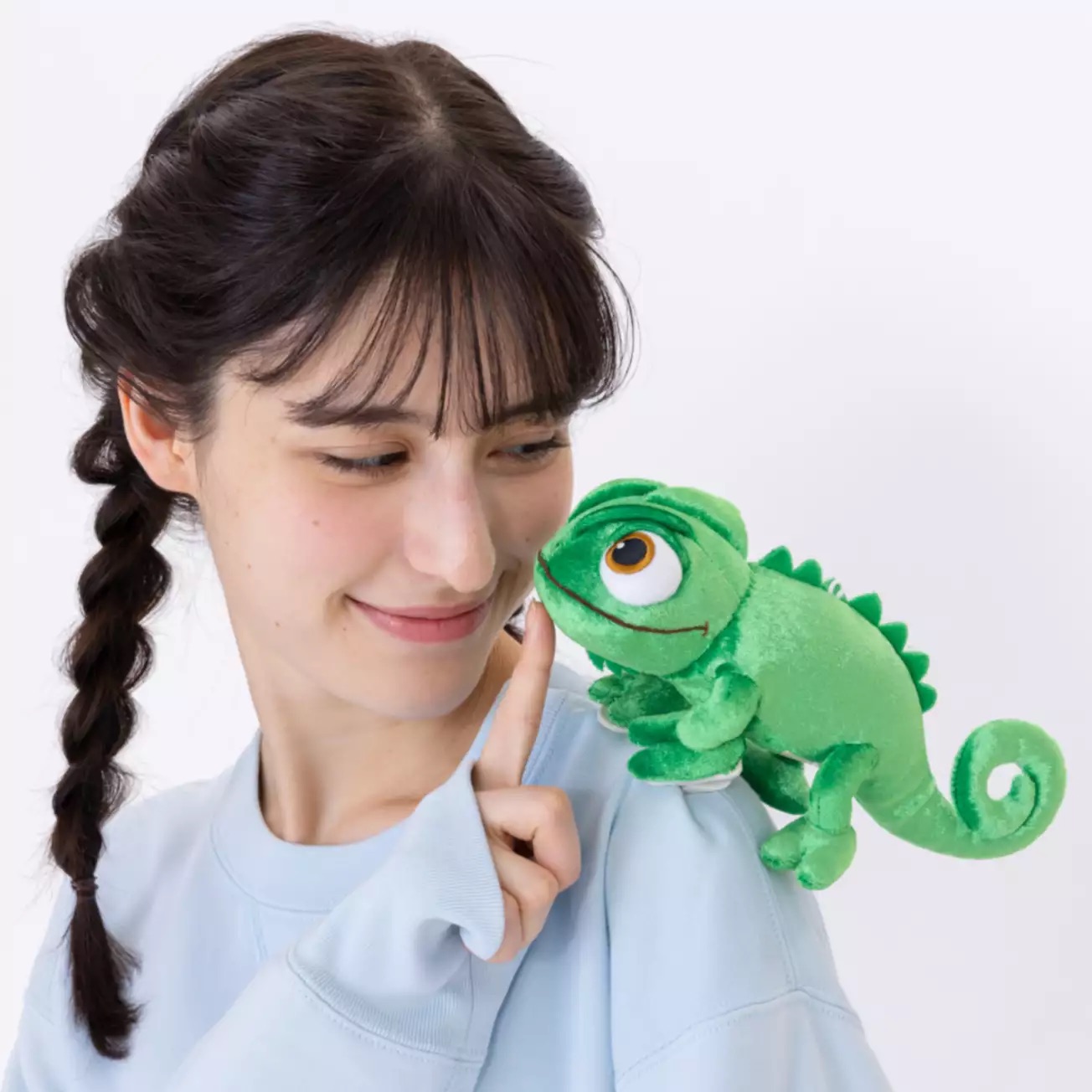 📦訂購 日本限定 東京迪士尼 Tokyo Disney 魔髮奇緣 帕斯卡 Pascal 膊頭公仔鎖匙扣