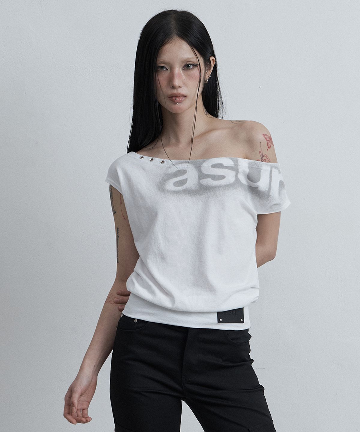 🇰🇷訂購｜asur 26SS｜Dolman Loose Crop T-shirt 4色 