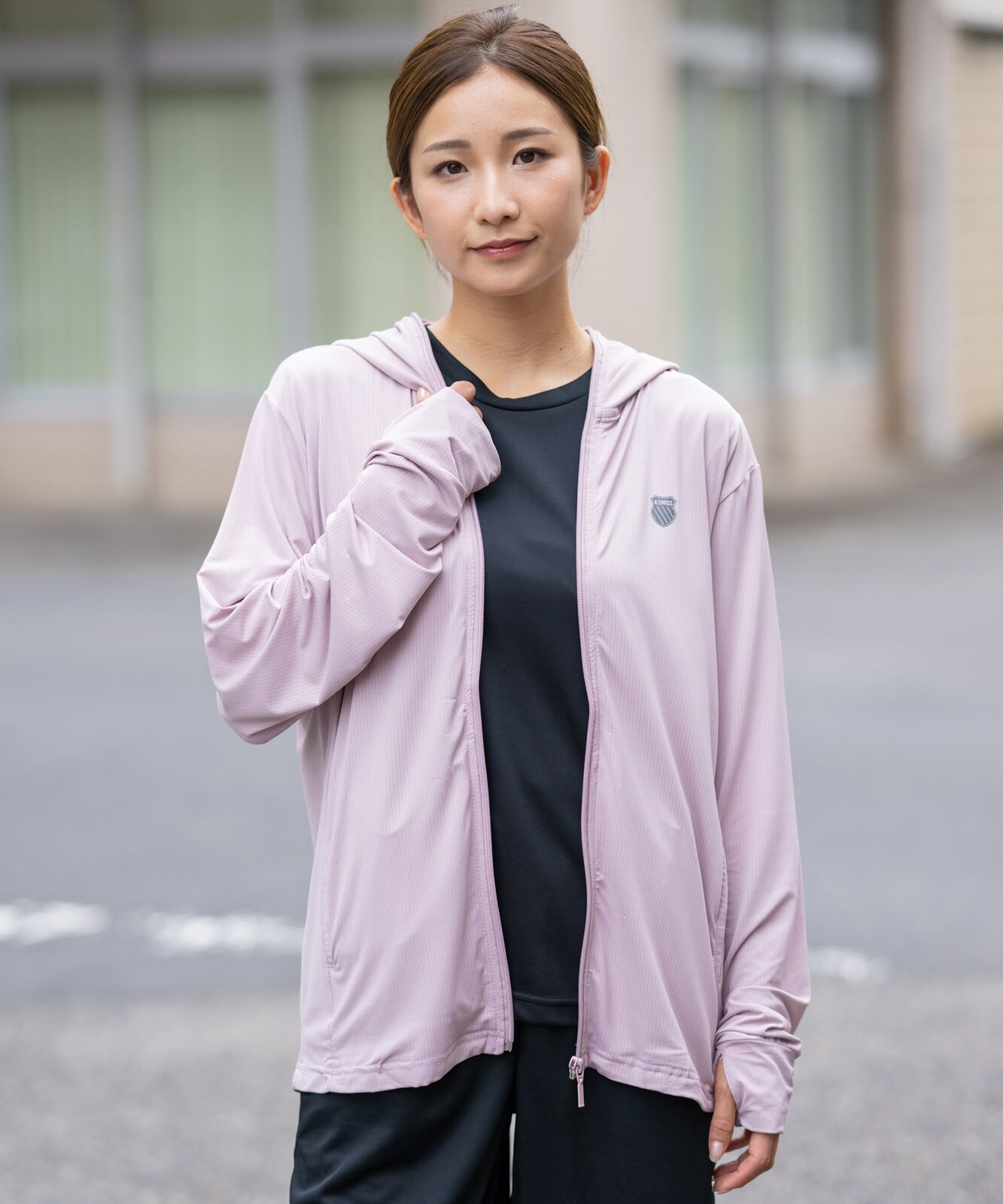K-Swiss 冷感輕量防曬外套