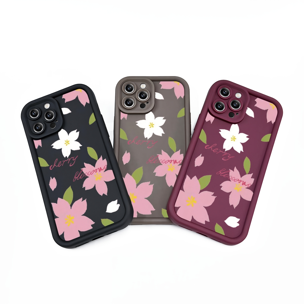TPU DESIGN CASE PHONE FOR OPPO - DESIGN FLOWER J